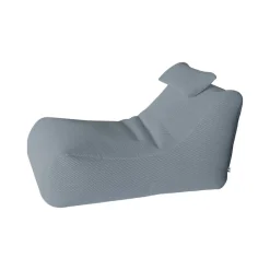 Pouf sacco grigio chiaro 70x120x65h cm - ??hck