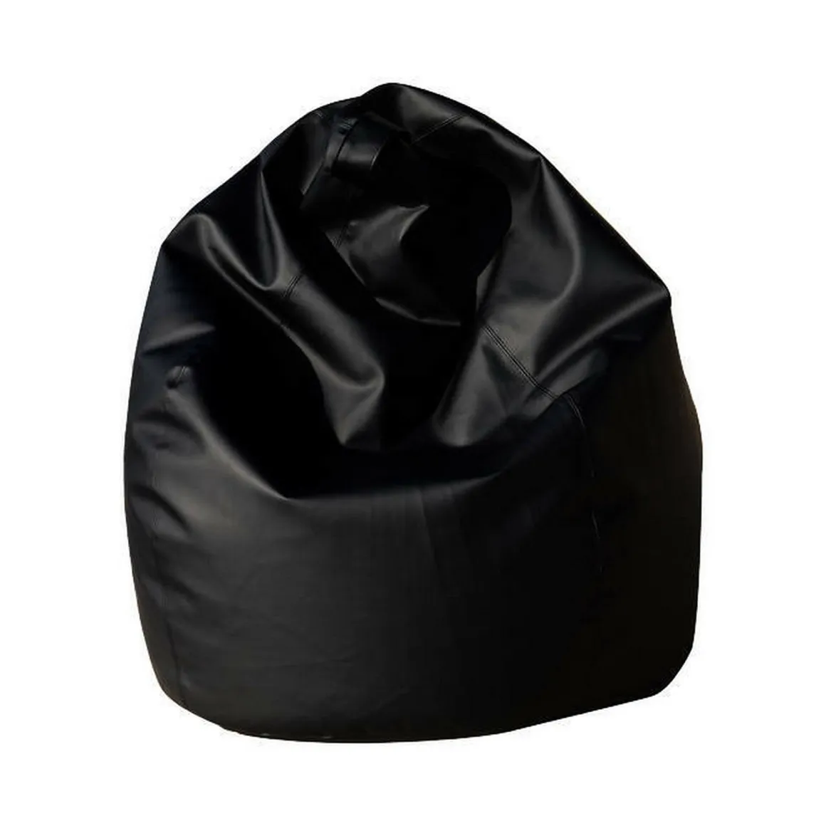 Pouf sacco nero ecopelle 70x70x110h cm - Alez
