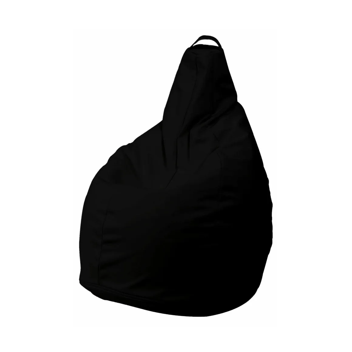 Pouf sacco nero 90x90x120h cm - Agordo