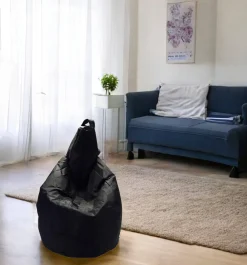 Pouf > Dmora Pouf sacco 80x80x120h cm - Angillina Nero
