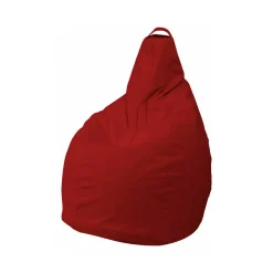 Pouf sacco rosso 90x90x120h cm - Aunter