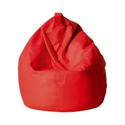Pouf sacco rosso 70x70x110h cm - Azelia