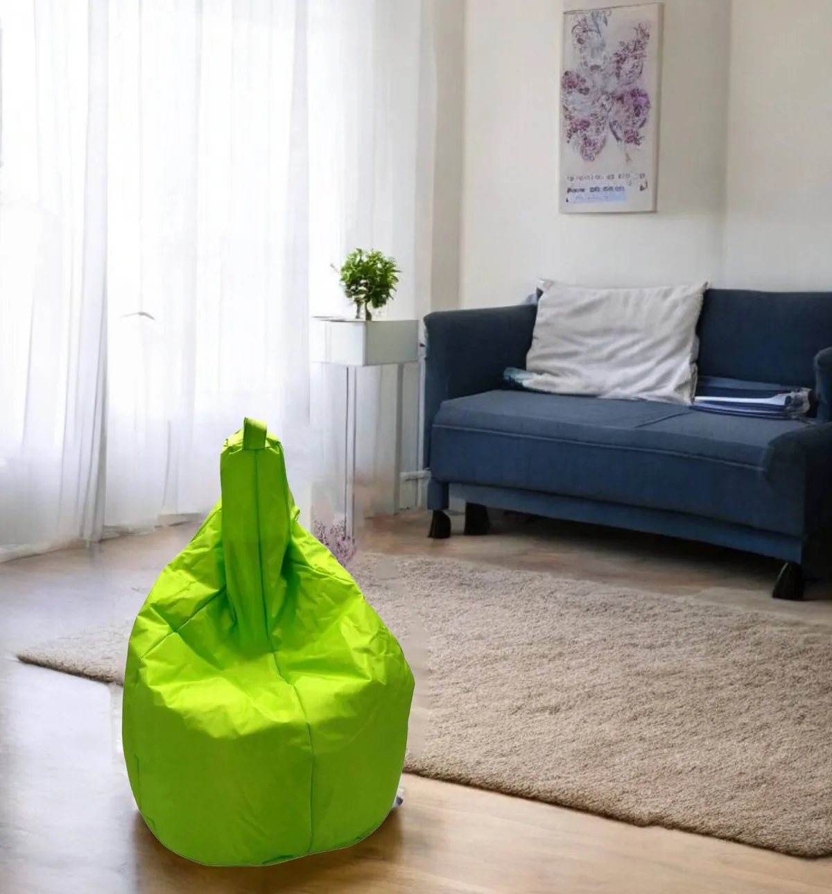 Pouf > Dmora Pouf sacco 80x80x120h cm - Angillina Verde