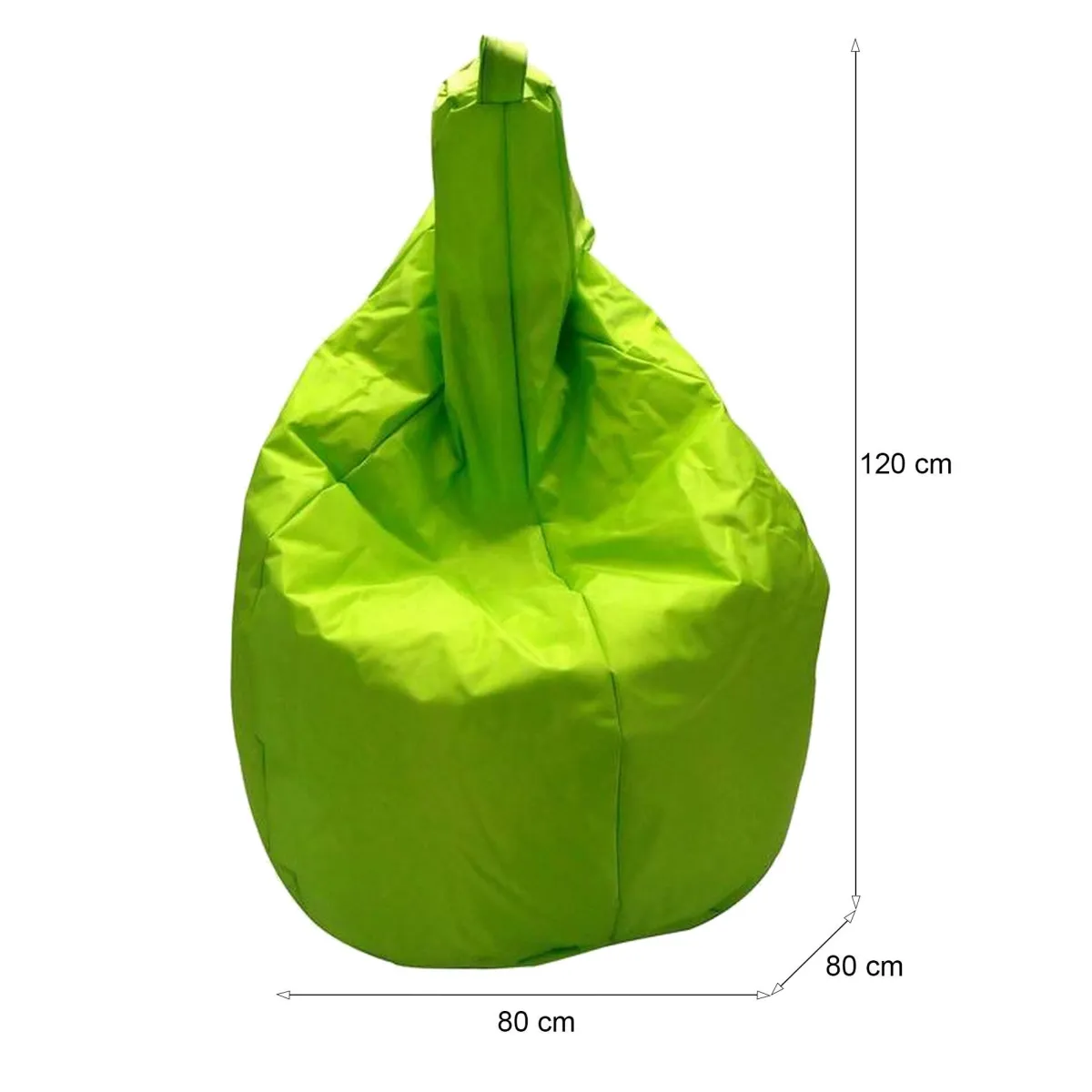 Pouf > Dmora Pouf sacco 80x80x120h cm - Angillina Verde