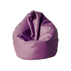 Pouf sacco viola 70x70x110h cm - Azelia