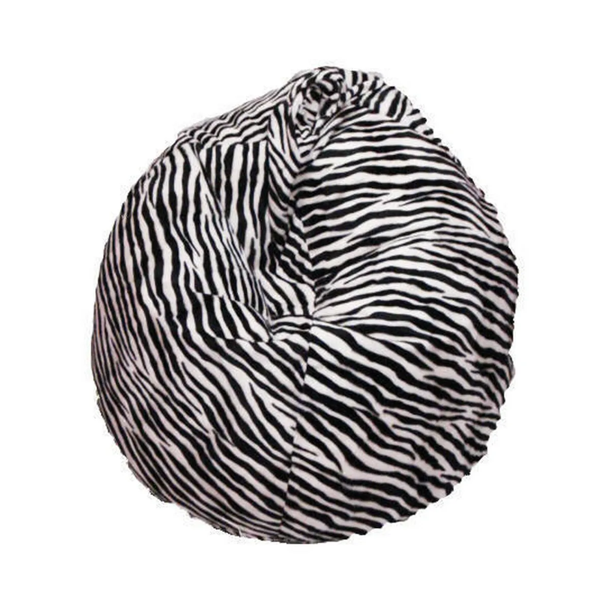 Pouf > Dmora Pouf sacco zebra 80x80x120h cm - Lorenza Bianco, Nero