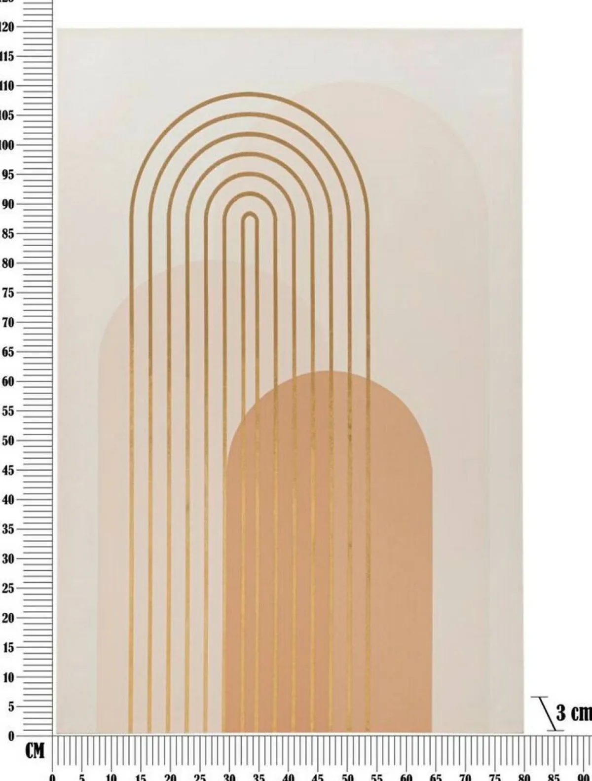 Quadri > Dmora Quadro Richard, 80x3 h120 cm, Multicolore
