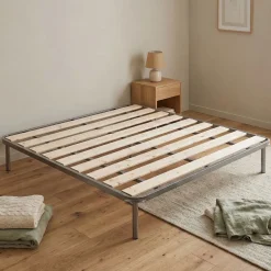 Rete letto matrimoniale Aleck, 100% Made in Italy, Cm 160x190h 31
