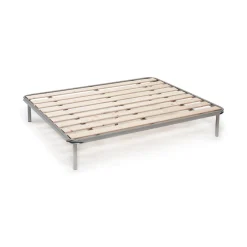 Rete letto matrimoniale Aleck, 100% Made in Italy, Cm 160x190h 31