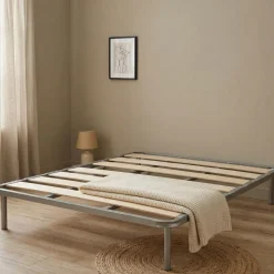 Rete letto matrimoniale Dabatt, 100% Made in Italy, Cm 160x190h31