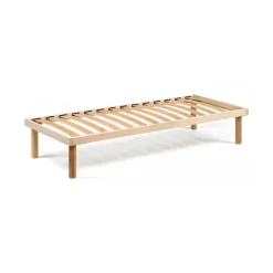 Reti Letto Piazza E Mezza|Camera Da Letto > Dmora Rete letto piazza e mezza Albero, 100% Made in Italy, Cm 120x190h31 Marrone