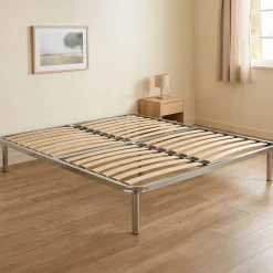 Rete letto piazza e mezza Artemisio, 100% Made in Italy, Cm 120x190h31