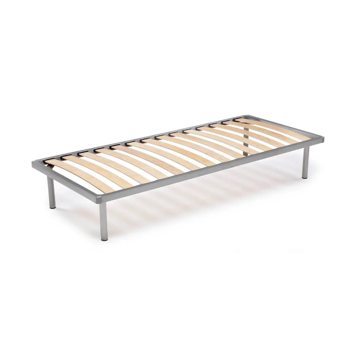 Reti Letto Singole > Dmora Rete letto singolo Abalui, 100% Made in Italy, cm 80x200h 34 Grigio