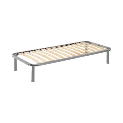 Rete letto singolo Agos, 100% Made in Italy, Cm 80x190h 31