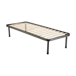 Rete letto singolo Ischia, 100% Made in Italy, 80x190h30 cm