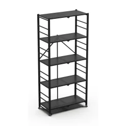 Scaffali|Armadi Da Esterno > Dmora Scaffali 5 Ripiani Peso Supportato 40 kg, - Minori Nero