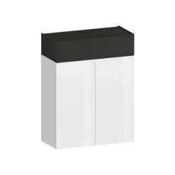 Bagno|Scarpiere > Dmora Scarpiera 3 ante ardesia 76x100h cm - Nala Grigio Ardesia