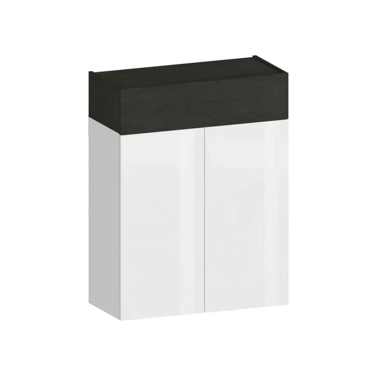 Bagno|Scarpiere > Dmora Scarpiera 3 ante ardesia 76x100h cm - Nala Grigio Ardesia
