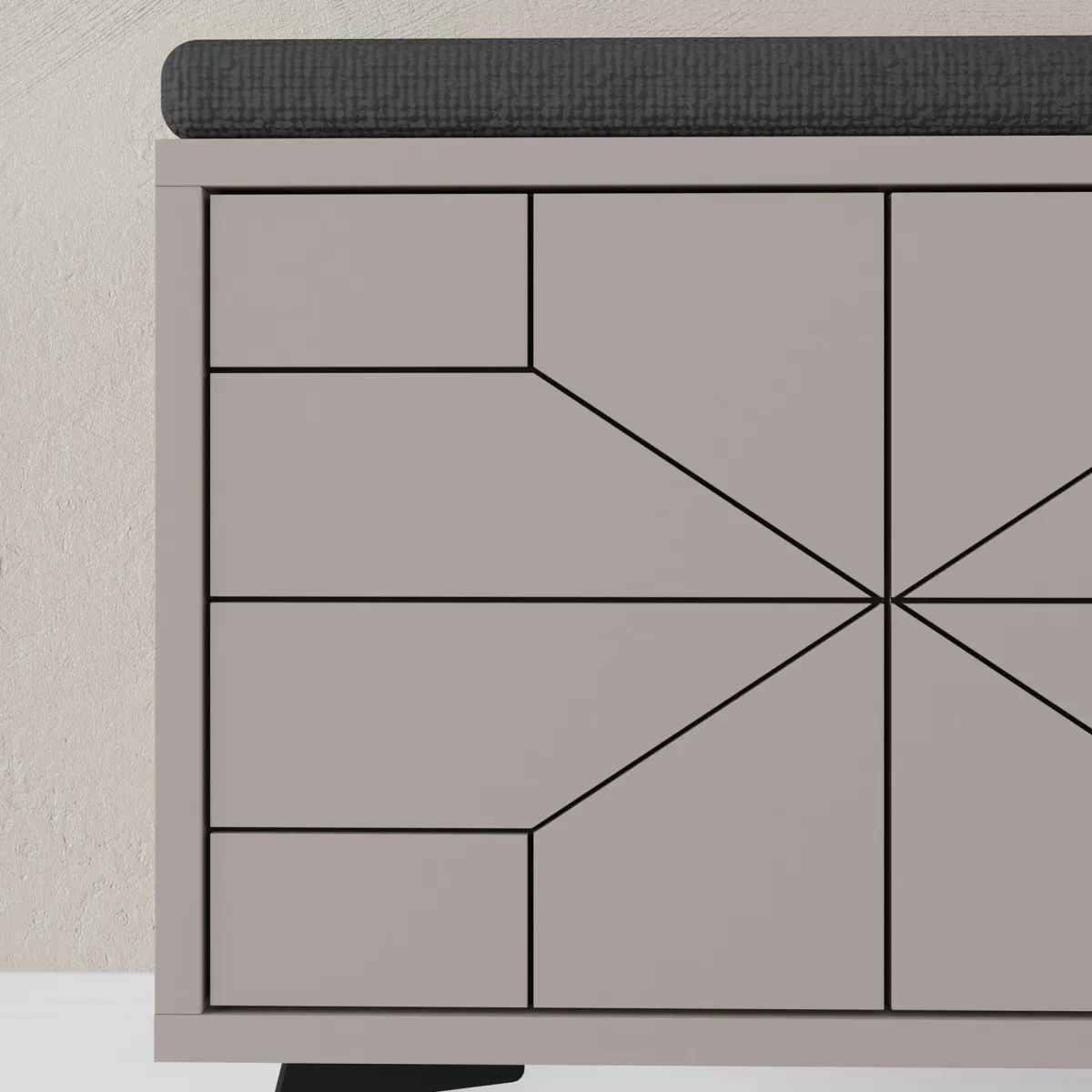 Scarpiere > Dmora Scarpiera 4 ante 107x55h cm - Velma Beige