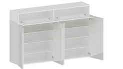 Scarpiera 6 ante bianca 154x100h cm - Are
