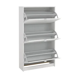 Scarpiera 3 ante bianca 70x123h cm - Irina