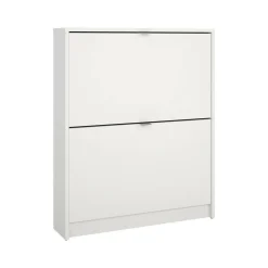 Scarpiere > Dmora Scarpiera 2 ante bianca 70x85h cm 6 paia - Turchese Bianco