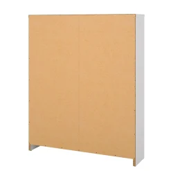 Scarpiere > Dmora Scarpiera 2 ante bianca 70x85h cm 6 paia - Turchese Bianco