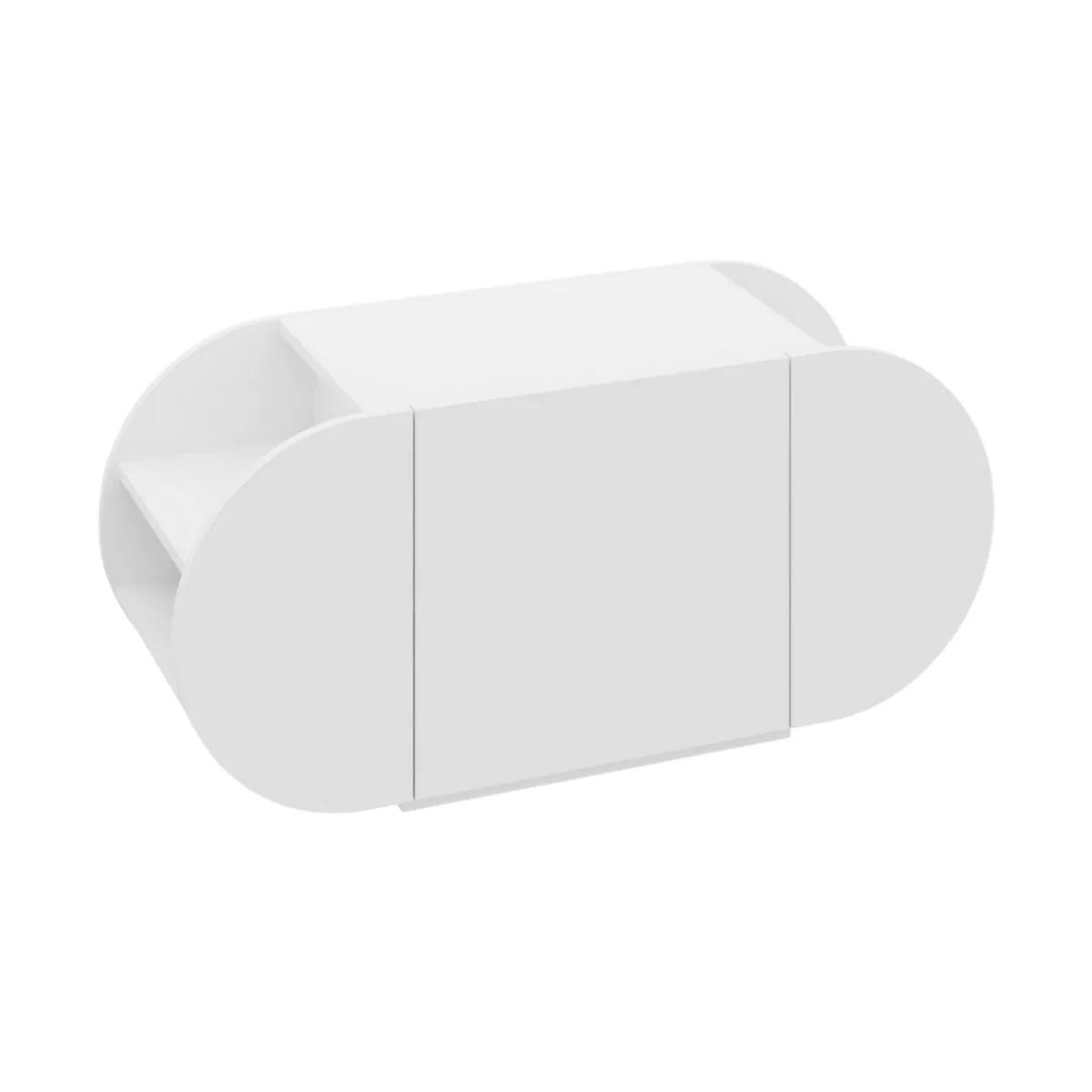 Scarpiere > Dmora Scarpiera 2 ante bianca 110x50h cm - Sequoia Bianco