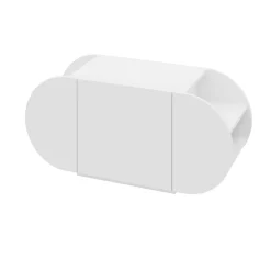 Scarpiere > Dmora Scarpiera 2 ante bianca 110x50h cm - Sequoia Bianco