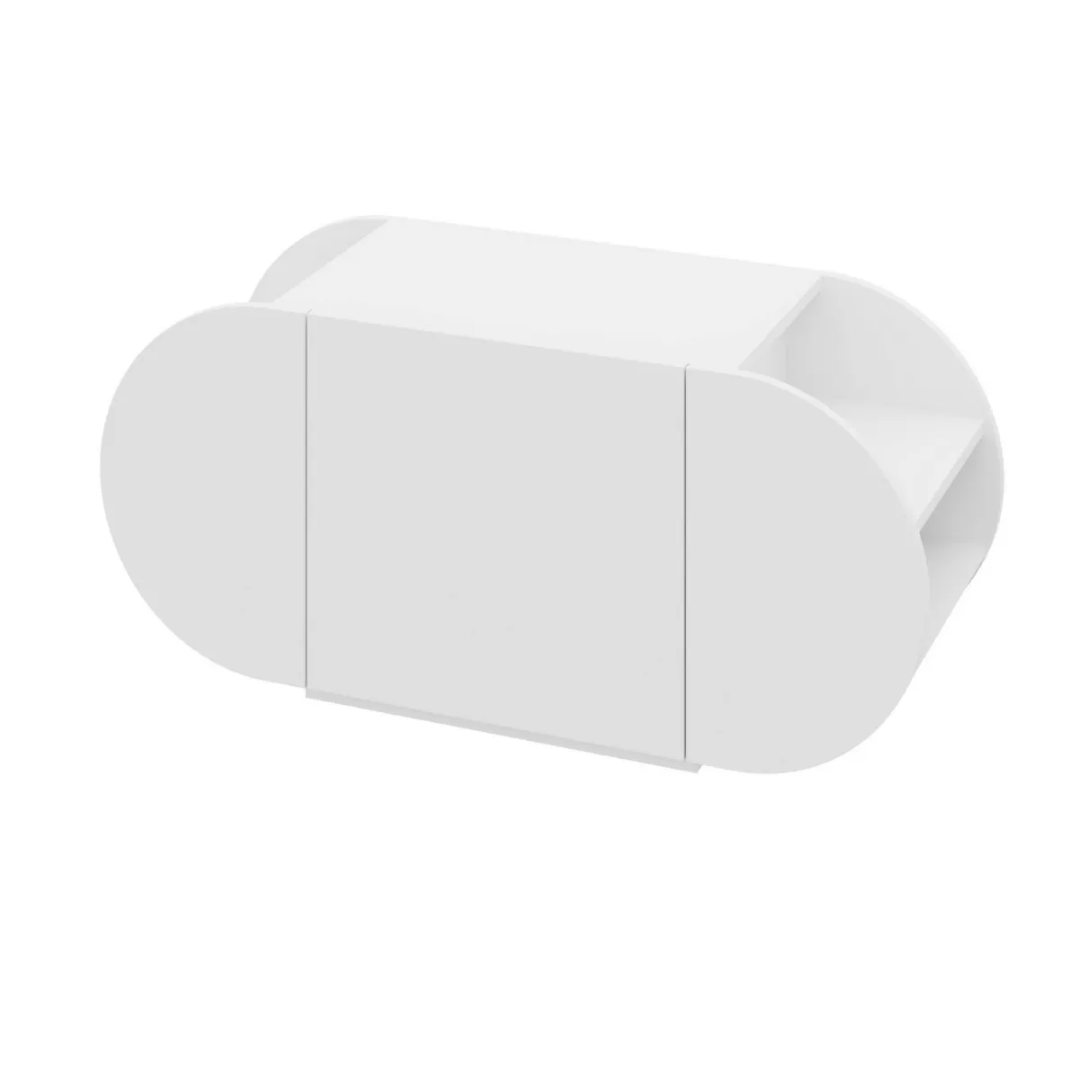 Scarpiere > Dmora Scarpiera 2 ante bianca 110x50h cm - Sequoia Bianco