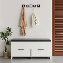 Scarpiere > Dmora Scarpiera 3 ante bianca 106x50h cm - Tapah Bianco