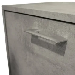 Bagno|Scarpiere > Dmora Scarpiera 4 ante cemento 81x167h cm - Archibal Grigio Cemento