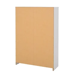 Scarpiera 2 ante e 1 cassetto bianca 70x101h cm - Theophile