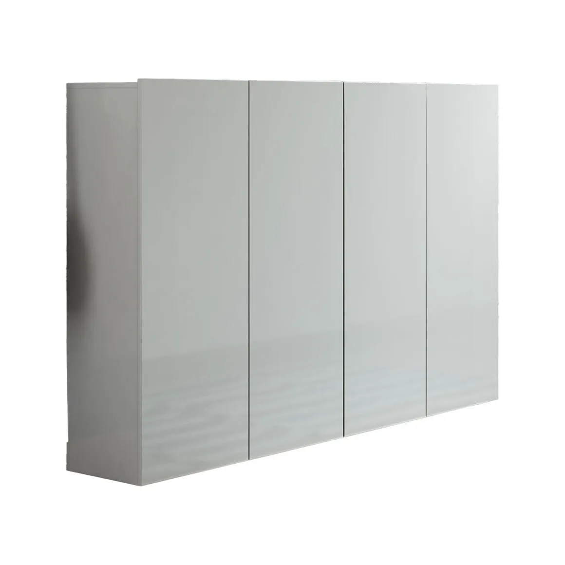 Scarpiera 4 ante grigia 160x115h cm - Abdul