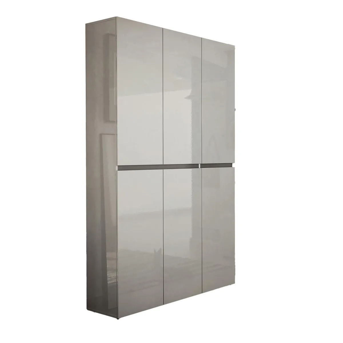 Scarpiere > Dmora Scarpiera 6 ante grigia 122x200h cm - Diva Grigio
