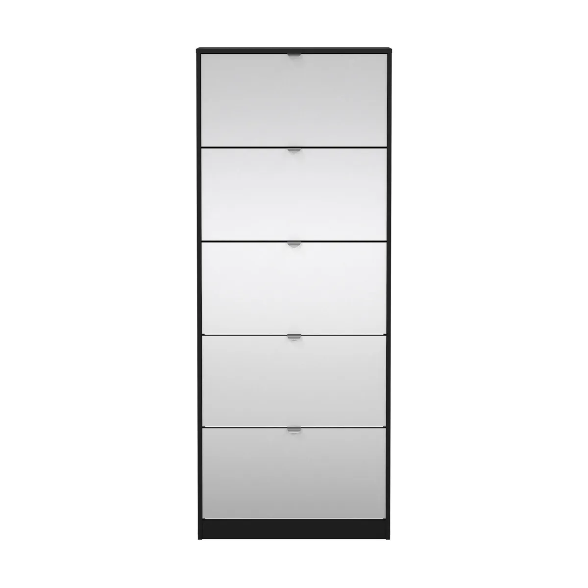 Scarpiere > Dmora Scarpiera 5 ante nera 71x181h cm - Angiolo Nero