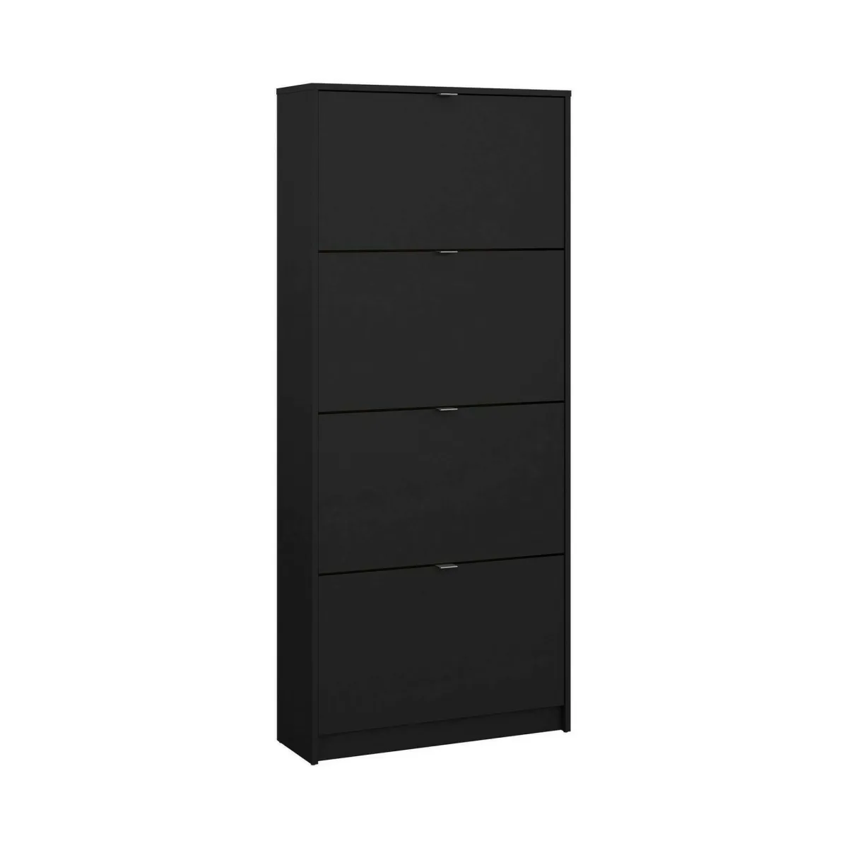 Scarpiere > Dmora Scarpiera 4 ante nera 70x162h cm - Epidoto Nero