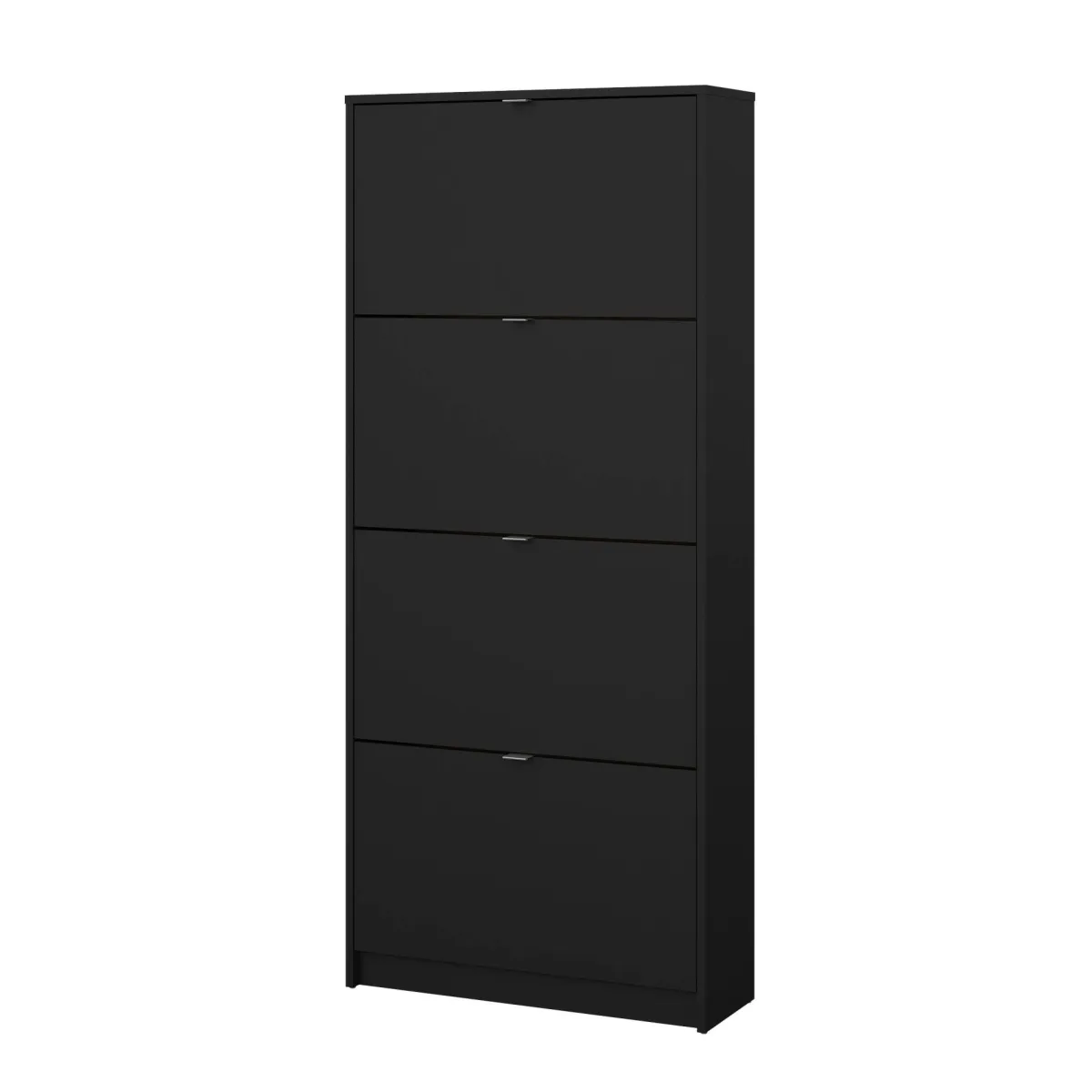 Scarpiere > Dmora Scarpiera 4 ante nera 70x162h cm - Epidoto Nero