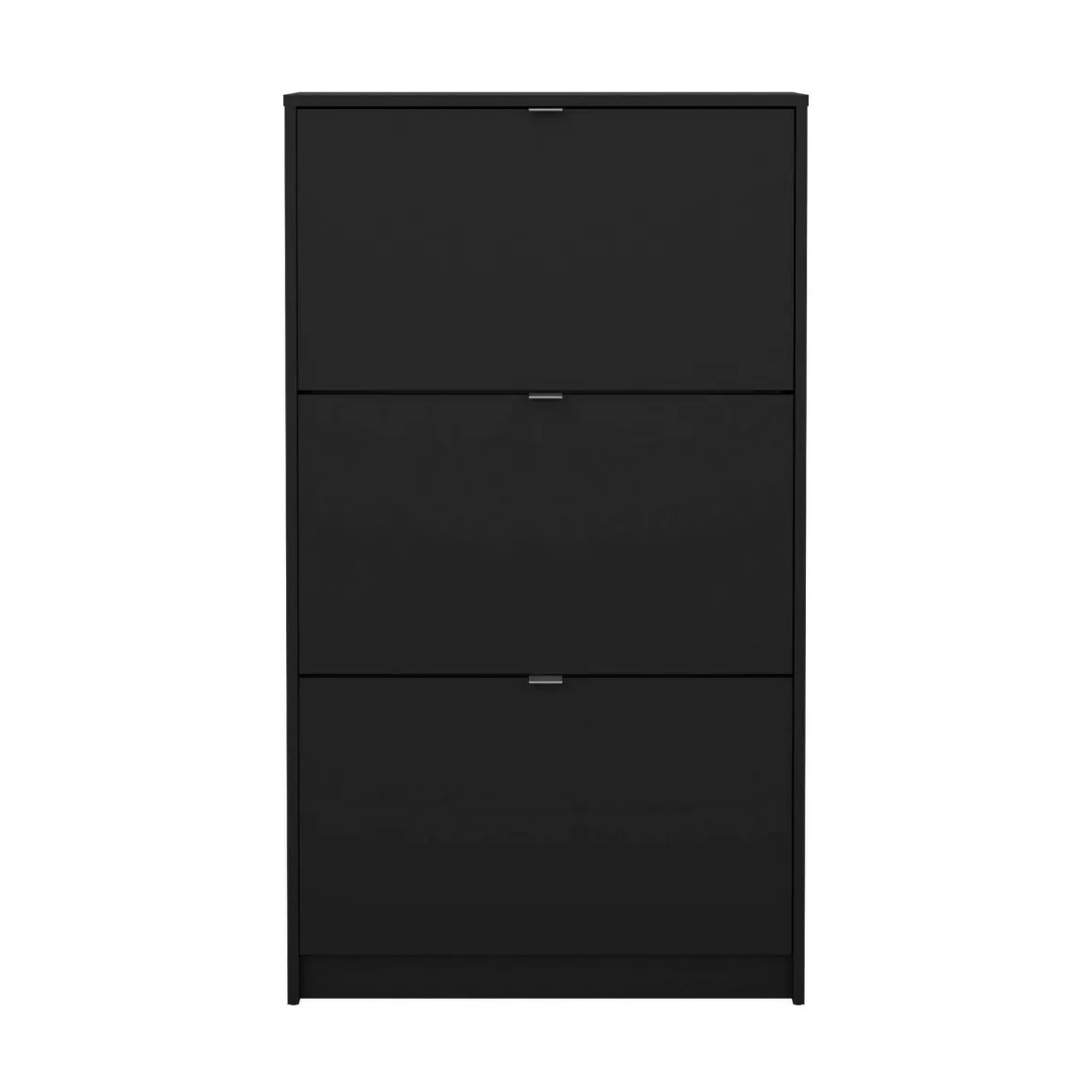 Scarpiera 3 ante nera 70x123h cm - Irina