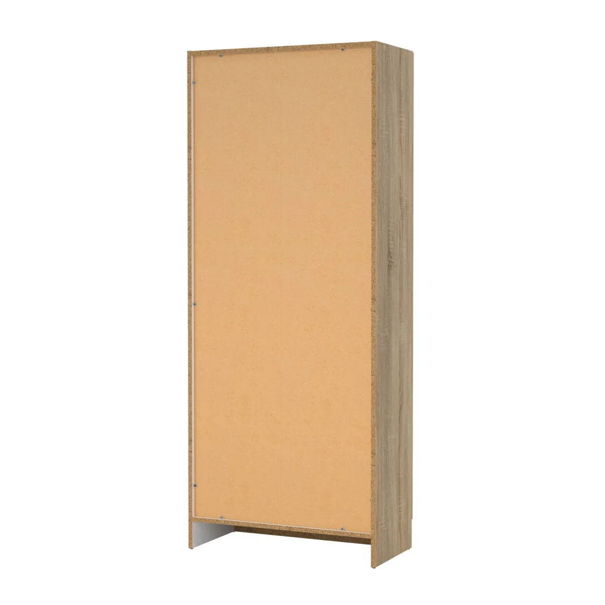 Scarpiere > Dmora Scarpiera 2 ante quercia 69x170h cm ripiani regolabili - Erinni Marrone Quercia