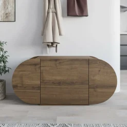 Scarpiere > Dmora Scarpiera 2 ante quercia 110x50h cm - Sequoia Marrone Quercia