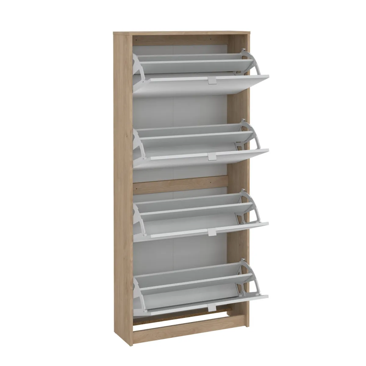 Scarpiere > Dmora Scarpiera 4 ante rovere 70x162h cm - Aepytus Marrone Rovere