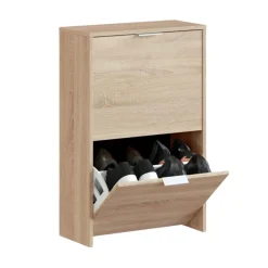 Scarpiera 2 ante rovere 50x76h cm - Arafat
