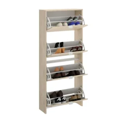Scarpiera 4 ante rovere 61x149h cm - Arsa