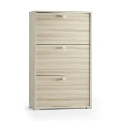 Scarpiera 3 ante rovere 67x112h cm - Axinite