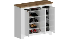 Scarpiera 3 ante rovere 114x100h cm - Seprio
