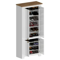 Scarpiera 4 ante rovere 84x200h cm - Shirley