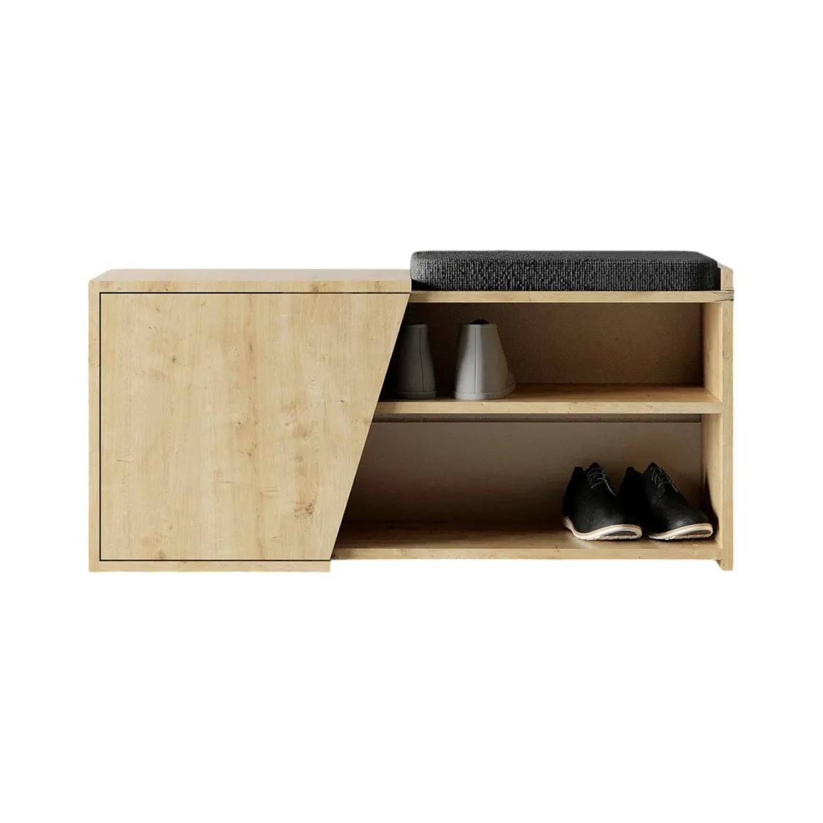 Scarpiera bassa legno 104x37h cm - Neneng