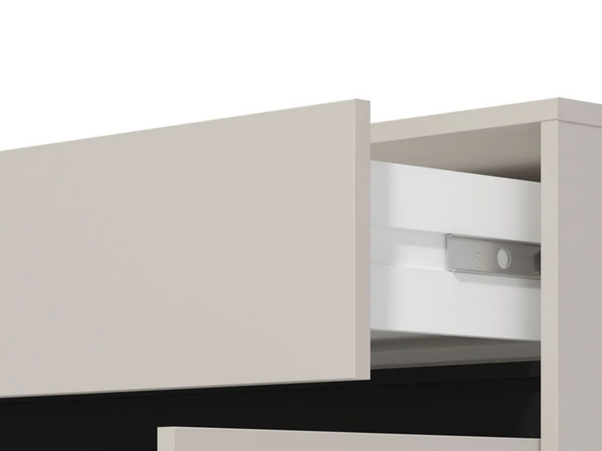 Scarpiere > Dmora Scarpiera Beige Nero un Cassetto 4 Ripiani 80x40x109.5h cm, 2 Ante - Ilarione Nero, Beige