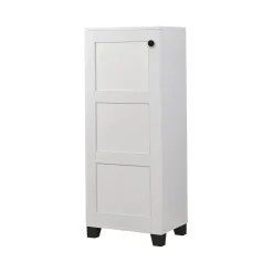 Scarpiere > Dmora Scarpiera bianca 50x127h cm - Kika Bianco